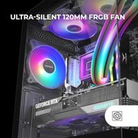 ATX Semi-toren BehuizingMars Gaming MCXO Zwart - thumbnail