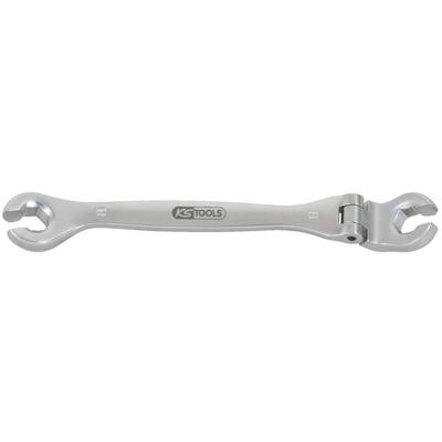KS Tools 518.0391 Chromeplus dubbele ringsleutel m.scharnier, 22 mm, open