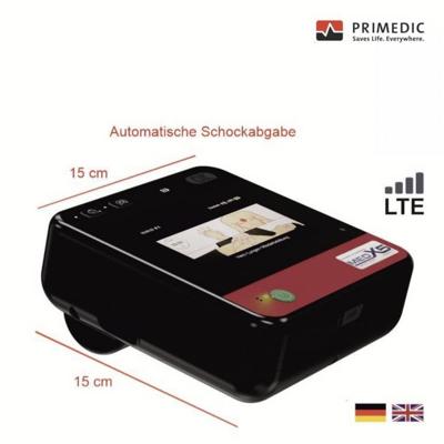 MEDX5 myPAD-A mit LCD-Farbbildschirm Defibrillator