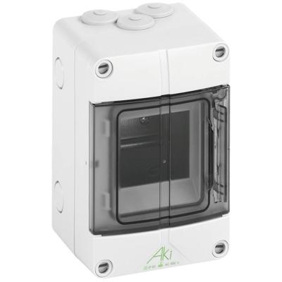 Spelsberg 73640301 AKi 03 Kleine verdeelkast Opbouw (op muur) Aantal groepen: 3 Aantal rijen: 1 Inhoud: 1 stuk(s) Spelsberg 73640301 AKi 03 Kleine verdeelkast Opbouw (op muur) Aantal groepen: 3 Aantal rijen: 1 Inhoud: 1 stuk(s)