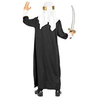 Sultan Kostuum Kind Zwart - thumbnail