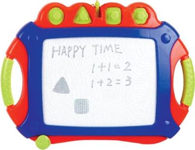 Magneet tekentafel met 4 stempels