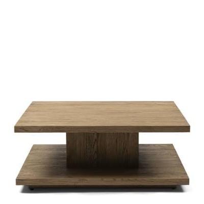 Rivièra Maison Salontafel 'Vermont' Eikenhout, 90 x 90cm