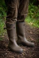 Fox Neoprene Lined Camo Khaki Rubber Boots 43 - thumbnail