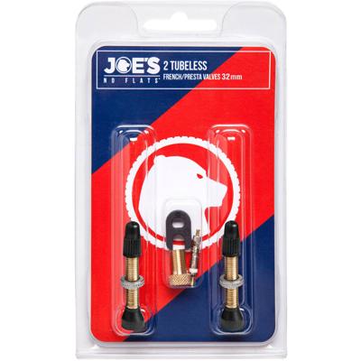 Joe's No-flats Ventiel Set 32mm Presta - Goud Joe's No-flats Ventiel Set 32mm Presta - Goud