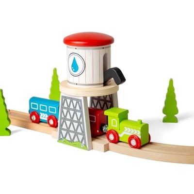 Bigjigs houten rails watertoren Bigjigs houten rails watertoren