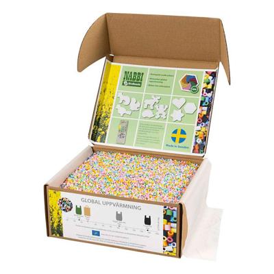 Creativ Company Nabbi biobeads pastelkleuren - 55000st. Creativ Company Nabbi biobeads pastelkleuren - 55000st.