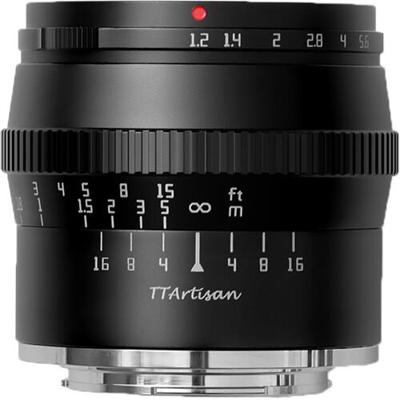 TTArtisan APS-C 50mm f1.2 Fuji X mount Black