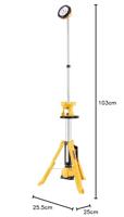DeWALT DCL079 Accu LED-werklamp met statief 18V XR Basic Body - thumbnail