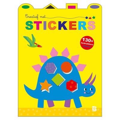 Standaard Uitgeverij Creatief met stickers - dinosaurus Standaard Uitgeverij Creatief met stickers - dinosaurus