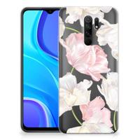 Xiaomi Redmi 9 | TPU Case | Lovely Flowers - thumbnail