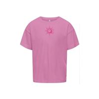 Kids ONLY zomer top S/S meisjes - box fit - fuchsia, roze paars - Kogruth - thumbnail