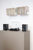 Pro-Ject Jukebox E1 OM5e Platenspeler Ingebouwde Versterker 2x25w - Rood - thumbnail