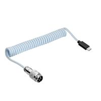 Akyga USB-kabel USB 2.0 USB-C stekker, USB-A stekker 3.00 m Wit AK-USB-48 - thumbnail