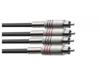 Stagg STC2C kabel 2x RCA male - 2x RCA male 2 meter - thumbnail