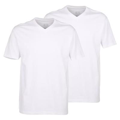 2-pak heren Ondershirts - Grote maten T-shirts - Konvex - Voor een dikke buik