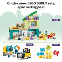 LEGO® DUPLO® 6585510 Bouwplaats met bouwvoertuigen - 3-in-1-set (10476) - thumbnail