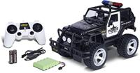 Carson Modellsport Jeep Wrangler Police 1:12 RC modelauto voor beginners Elektro Terreinwagen RTR 2,4 GHz - thumbnail