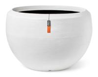 Vaas bol Arc Granite 177x120 wit bloempot Capi Europe - Capi europe - thumbnail