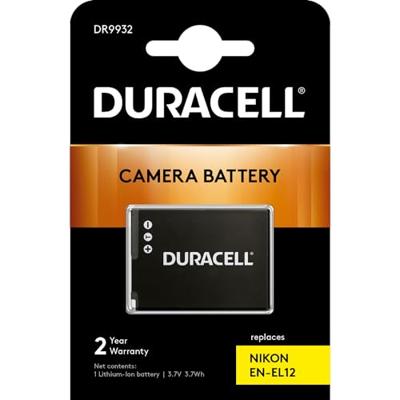 Duracell EN-EL12 Camera-accu Vervangt originele accu EN-EL12 3.7 V 1000 mAh - thumbnail
