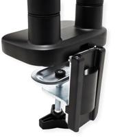 VALUE LCD dubbele arm, tafelmontage, ruimtebesparend, veer, 6 draaipunten - thumbnail