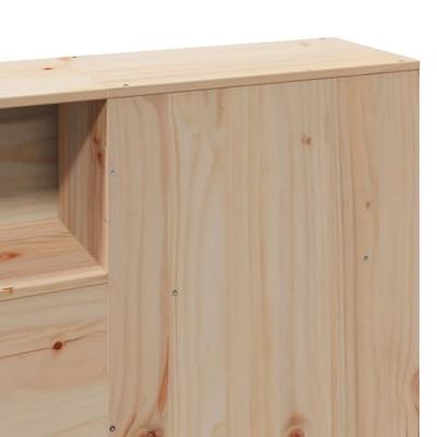 Bedframe zonder matras massief grenenhout 200x200 cm