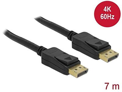 Delock 84860 Kabel DisplayPort 1.2 male > DisplayPort male 4K 60 Hz 7 m