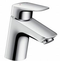 Hansgrohe Logiss wastafelkraan 70 met waste chroom 71070000 - thumbnail
