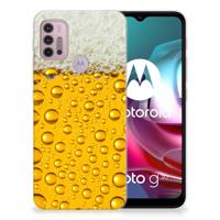Motorola Moto G30 | G10 | Siliconen Case | Bier - thumbnail