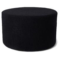 Essenza Essenza Teddy pouf Nightblue ø60 x 37 cm - thumbnail