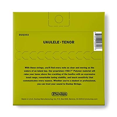 Dunlop DUQ303 Ukulele Tenor 25-26 snarenset voor tenor ukelele