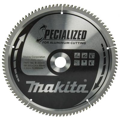 Makita Afkortzaagblad voor Aluminium | Specialized | Ø 305mm Asgat 30mm 100T - B-33358