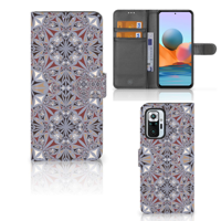 Xiaomi Redmi Note 10 Pro | Bookcase | Flower Tiles - thumbnail