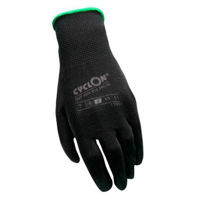 Cyclon montagehandschoenen m9 nylon/pu zwart/groen (20pr)