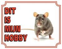Ratten Waakbord - Dit is mijn hobby - thumbnail