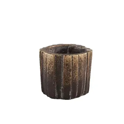 PTMD Bloempot Goldstrike Ø9cm PTMD Bloempot Goldstrike Ø9cm