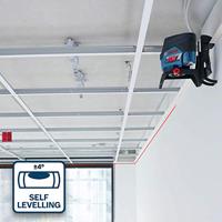Bosch Laserkl.2 Lijnlaser Incl. laserontvanger Reikwijdte (max.): 50 m - thumbnail