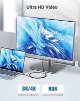 Cable Matters gecertificeerde Thunderbolt 3-kabel (USB C Thunderbolt-kabel) in zwart van 2 m met ondersteuning voor laden van 100W - thumbnail