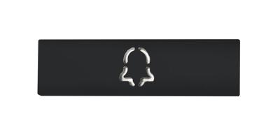 DoorBird 423863033 Naamplaatje voor Accessoires voor deurintercom