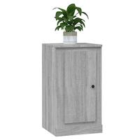 Dressoir 37,5x35,5x67,5 cm bewerkt hout grijs sonoma eikenkleur - thumbnail