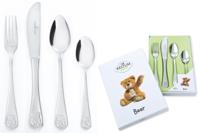 Keltum Kinderbestek Junior Beer 4-Delig - thumbnail