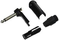 Neutrik NP2RX-BAG Mono jack kabeldeel haaks zwart - thumbnail