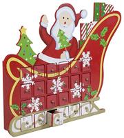 Adventskalender Arreslede met 24 laadjes - thumbnail