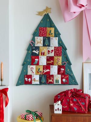Adventskalender Kerstboom groen