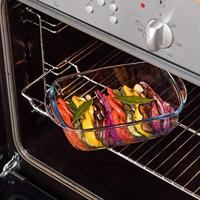 Pyrex Cook and Store Glazen Schaal met Deksel 2.5L Groen/Transparant - thumbnail