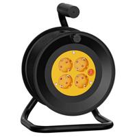 Kabelhaspels TM Electron 3 x 1,5 mm 25 m 4 Plug - thumbnail