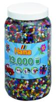 Hama strijkkralen in pot mix (067), 13.000st. - thumbnail