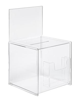Sigel Actiebox met gleuf en extra vak VA152 Transparant (b x h x d) 21 x 36.8 x 21 cm 1 stuk(s) Sigel Actiebox met gleuf en extra vak VA152 Transparant (b x h x d) 21 x 36.8 x 21 cm 1 stuk(s)