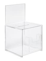 Sigel Actiebox met gleuf en extra vak VA152 Transparant (b x h x d) 210 x 368 x 210 mm 1 stuk(s) - thumbnail