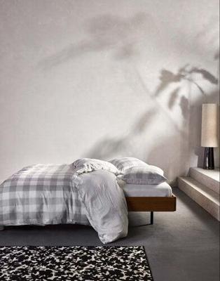 Essenza Essenza Chess Dekbedovertrek Grey 140x200/220